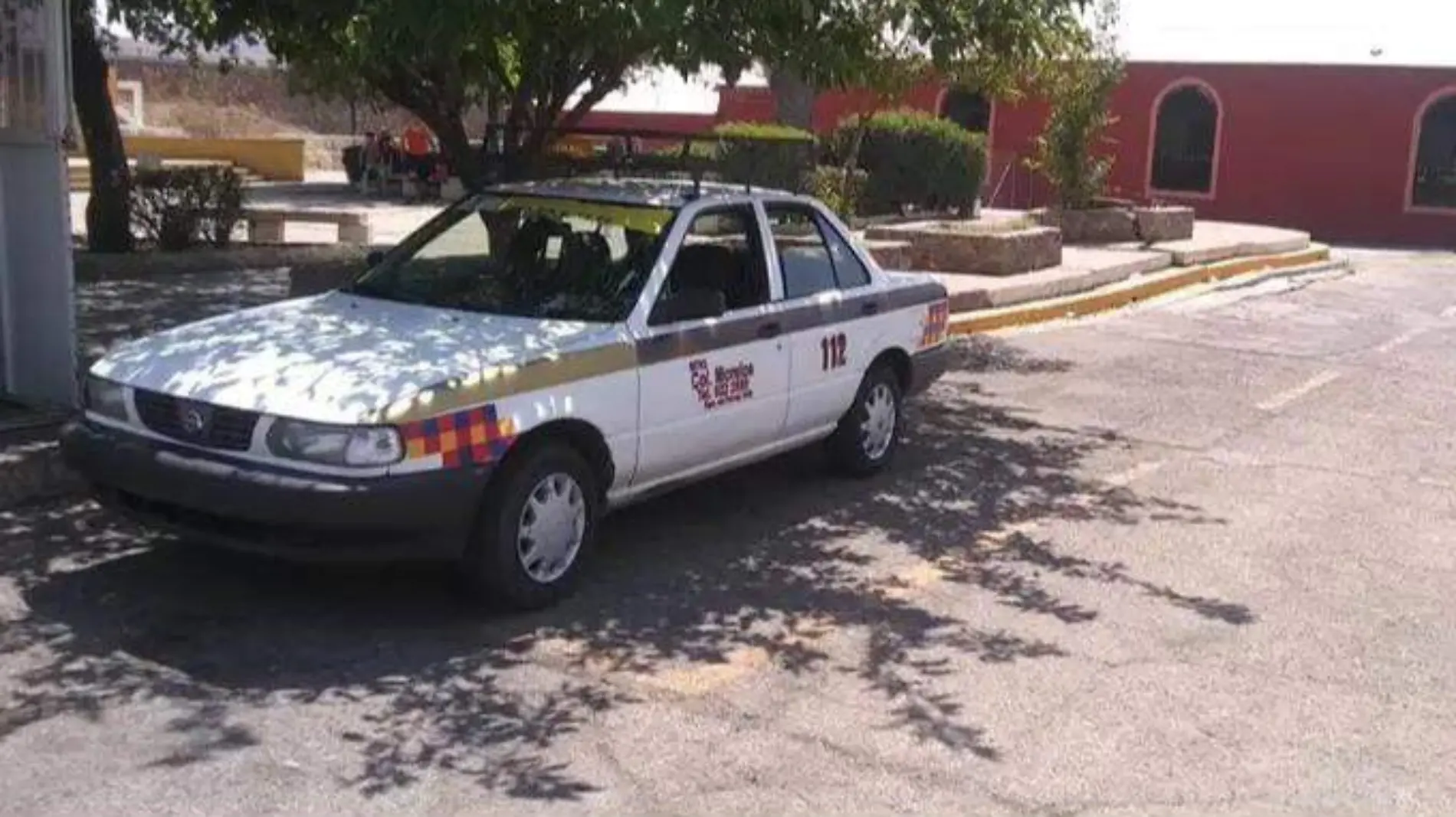 Taxi robado Fotografía Facebook Ivan V.